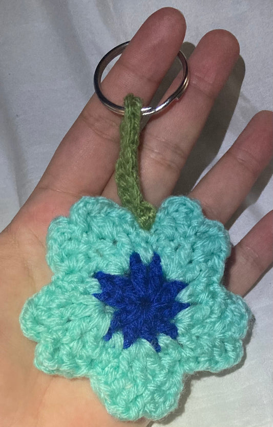 Sakura flower keychain